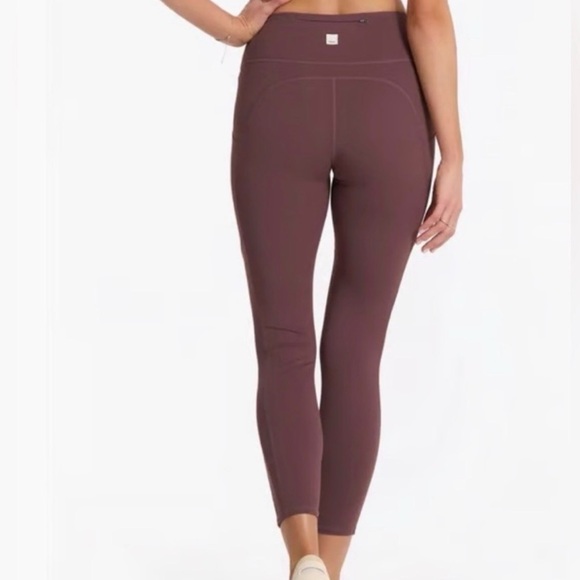 Vuori Stride Leggings Chestnut Brown Small VW429 - Picture 2 of 7